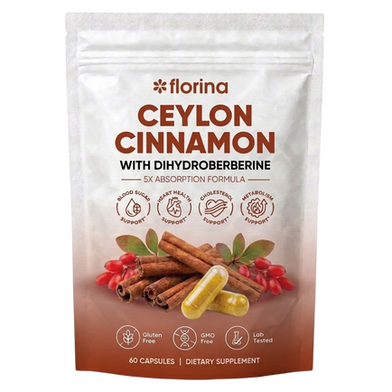 #1 — Florina Ceylon Cinnamon + Berberine